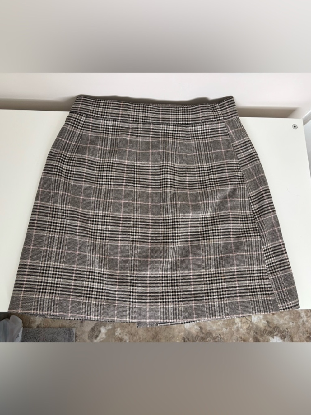 French Connection Amati Check Plaid Mini Skirt - Never Worn - Picture 2 of 3